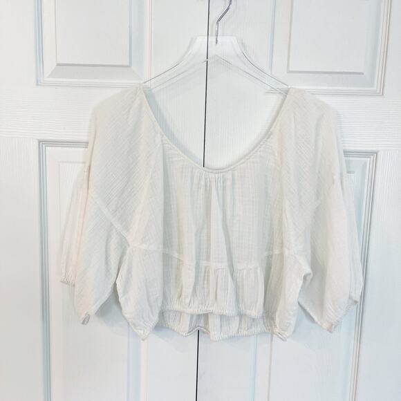 Apiece Apart Gauzy Crop Top - Picture 7 of 7